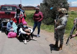 Venezolanos irregulares fueron detenidos en paso fronterizo no autorizado de Bolivia