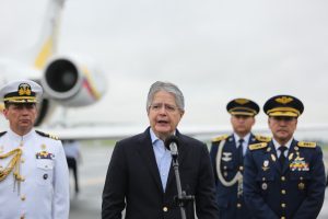 El presidente de la República, Guillermo Lasso.