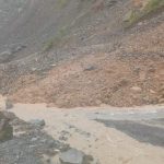 El nuevo deslizamiento de tierra ocurrido en la vía Cuenca - Molleturo - El Empalme.